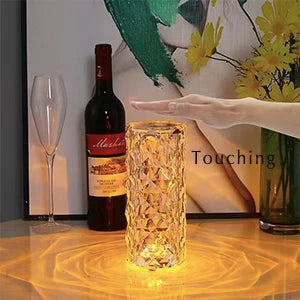 16 Colors LED Crystal Lamp