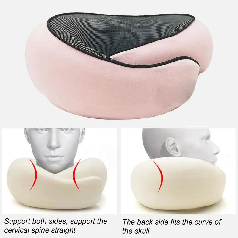 Memory Foam Travel Neck Pillow