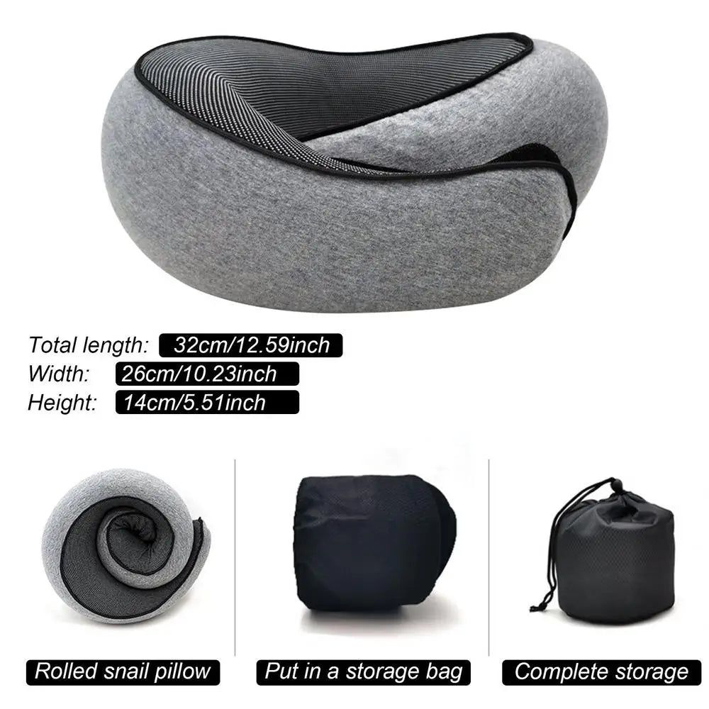 Memory Foam Travel Neck Pillow